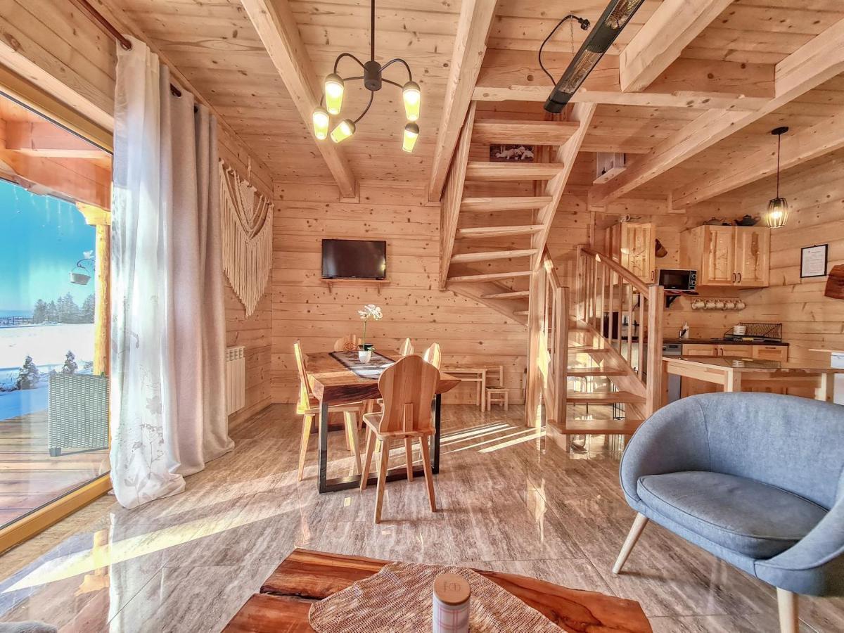 Domek W Zebie Z Jacuzii I Sauna W Cenie Zab Exteriör bild