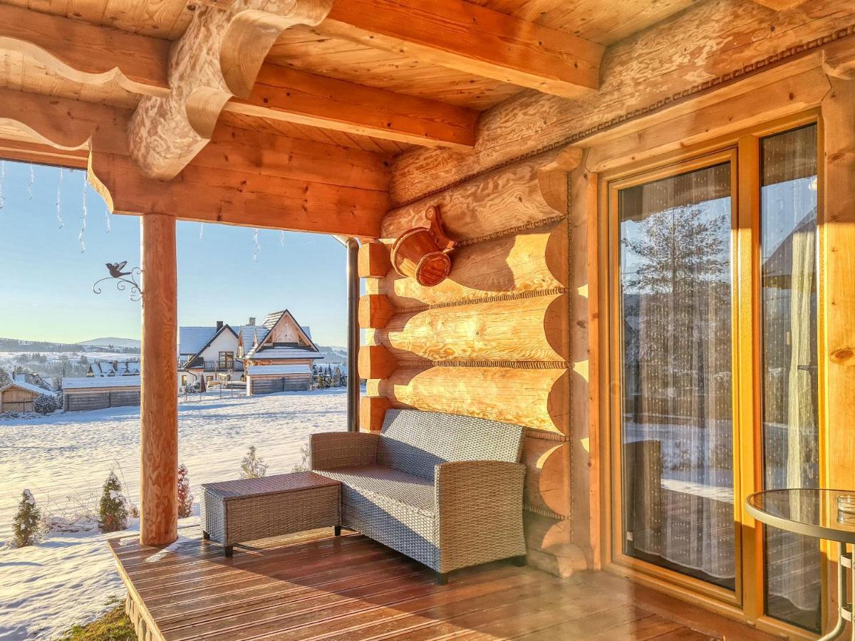 Domek W Zebie Z Jacuzii I Sauna W Cenie Zab Exteriör bild
