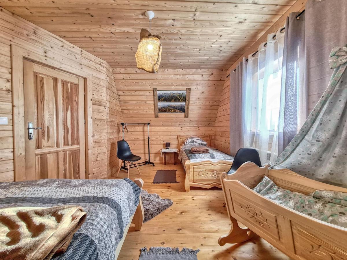 Domek W Zebie Z Jacuzii I Sauna W Cenie Zab Exteriör bild