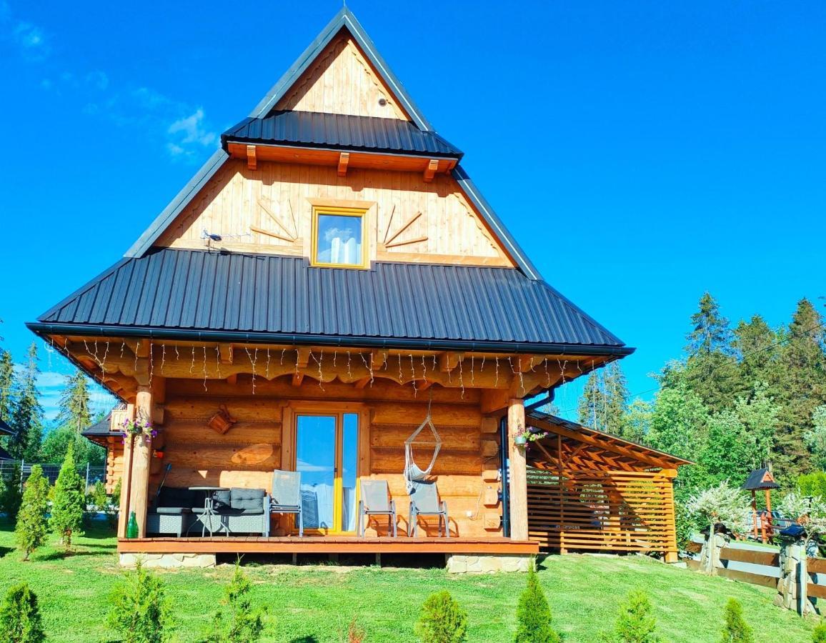 Domek W Zebie Z Jacuzii I Sauna W Cenie Zab Exteriör bild