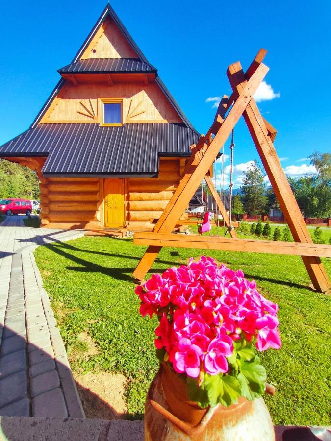 Domek W Zebie Z Jacuzii I Sauna W Cenie Zab Exteriör bild